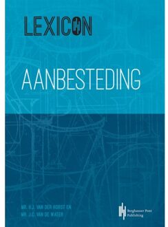 Berghauser Pont Publishing Lexicon Aanbesteding