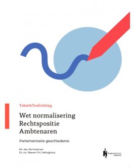 Berghauser Pont Publishing Tekst & Toelichting Wet Normalisering Rechtspositie Ambtenaren