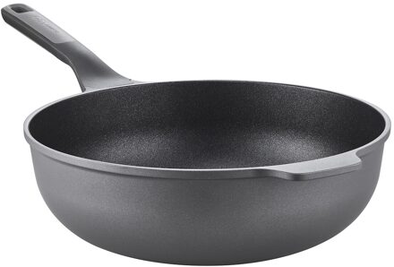 BergHOFF BFF wok 30cm Stone + Pan Zwart