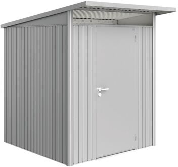 berging AvantGarde A1 met enkele deur zilver 180x220cm