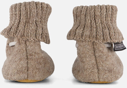 Bergstein cozy baby slofjes beige - 17