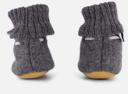 Bergstein cozy baby slofjes grijs - 17,19,21