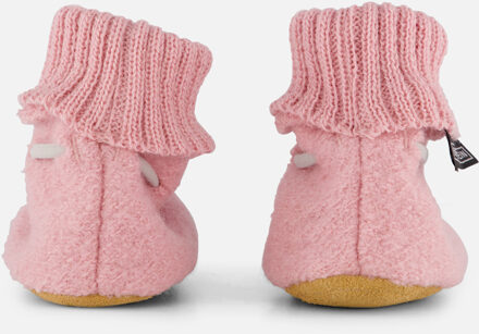 Bergstein cozy baby slofjes roze - 17,19,21