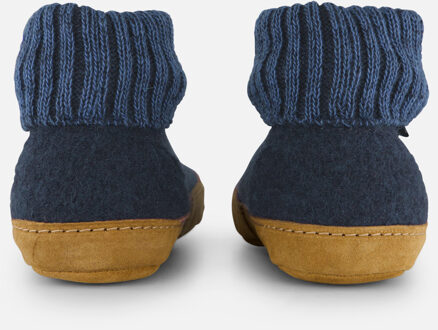 Bergstein Cozy Lux Pantoffels blauw Wol - 22,23,24,25,26,27,29,30