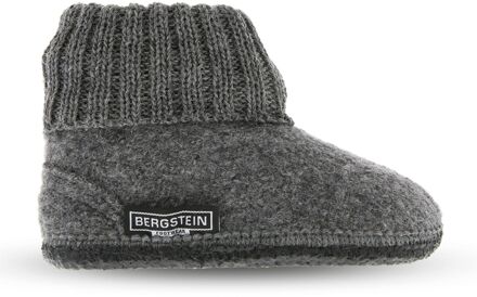 Bergstein Cozy Sloffen - Junior Unisex - Grey - Maat 33