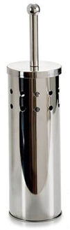 Berilo RVS toiletborstel/wc-borstel inclusief houder - 40 cm - Toilet/badkameraccessoires
