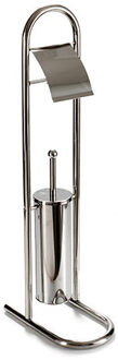 Berilo Toiletborstel - chrome metaal - 78 cm