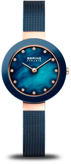 Bering 11429-367 - Horloge - RVS - Rosékleurig - Ø 29 mm