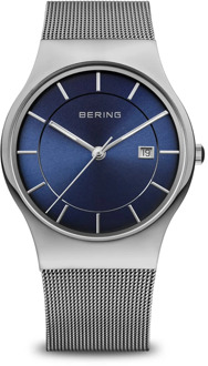 Bering 11938-003 - Horloge - Staal - Grijs - 38 mm