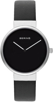 Bering 14531-402 - Horloge - Leer - Zilverkleurig - Ø 31 mm