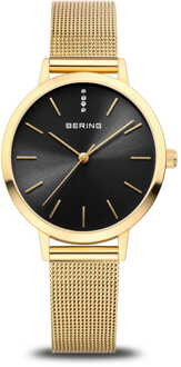 Bering Classic 13434-332 Dameshorloge Zwart