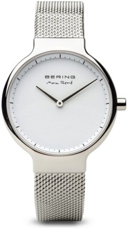 Bering Elegant Dames Stalen Quartz Horloge Bering , Gray , Dames - ONE Size
