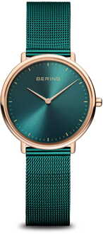 Bering Ultra Slim 15729-868 Dameshorloge Groen