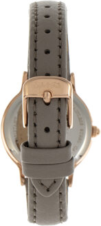 Berlin horloge met leren band Grijs