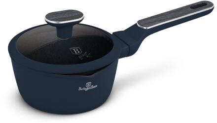 BerlingerHaus Berlinger Haus Steelpan met deksel Ø16cm blauw