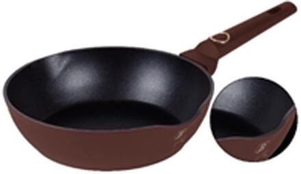 BerlingerHaus BH Diepe koekenpan 28cm Leonardo rood