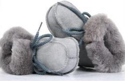 Bernardino Baby sloffen Grijs - 18