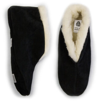 Bernardino Bernardino® Spaanse sloffen 100% Wol / Zwart - 37