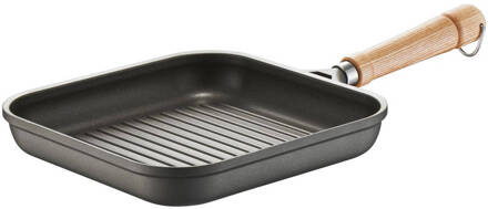 Berndes Grillpan 28x28 cm, Inductie - Berndes | Bonanza Zwart