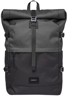 Bernt Backpack multi dark backpack Zwart - H 45 x B 27 x D 18