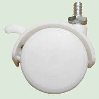 Beroep Supply Nylon Wiel Stuks Wit Nylon Wiel Computer Gastheer Truckle Witte Kast Truckle