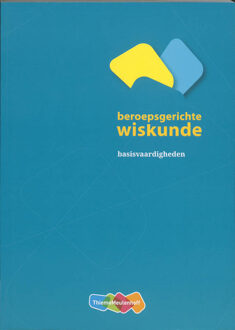 Beroepsgerichte wiskunde / basisvaardigheden - Boek Frits Spijkers (9006840203)