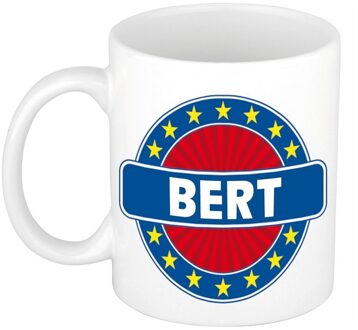 Bert naam koffie mok / beker 300 ml - namen mokken Multikleur