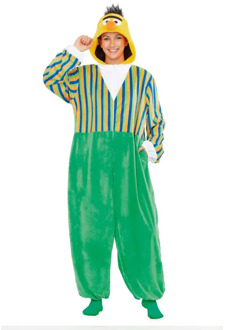 Bert Onesie kostuum Volwassenen Multikleur - Print