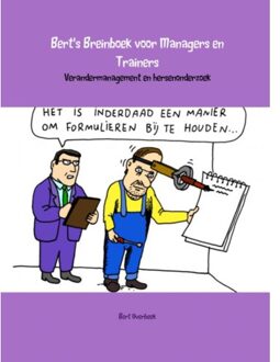 Bert's breinboek voor managers en trainers - Boek Bert Overbeek (9462549427)