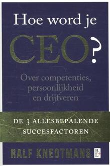 Bertram + de Leeuw Uitgevers BV Hoe word je CEO? - Boek Ralf Knegtmans (9461561504)