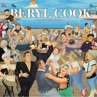 Beryl Cook Square Wall Calendar 2025 - Calendars, Carousel