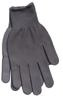 Beschermende Anti-Slip Handschoenen Latex Gecoate Palmen Stippen String Knit Self Veiligheid Werken Handschoen Slijtvaste Fit Rock klimmen Hammal Grijs