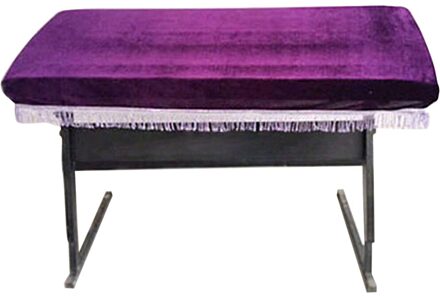 Beschermende Elektrische Piano Cover 88/61 Toetsen Pleuche Kwastje Opslag Keyboard Tas Stofdicht Tool Muziekinstrumenten Accessoires paars / 2