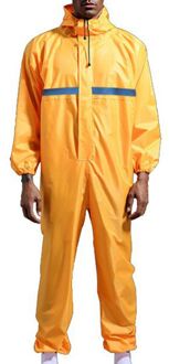 Beschermende Kleding Herbruikbare Veiligheid Overall Pak Wasbare Chemische Wegwerp Olie Slip Schilderen Decorating Kleding 4XL