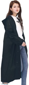 Beschermende Regenjas Knop Poncho Mode Volwassen Mannen En Vrouwen Verdikte Eva Regenjas Voor Wandelen Toerisme VB1460B