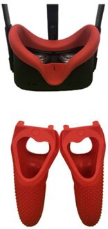 Beschermende VR Siliconen Grip Cover Gezicht Cover Pad Voor Oculus Quest/Rift S Oogmasker Protector P02