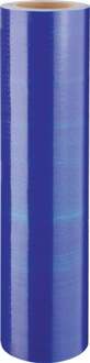 Beschermfolie LDPE | blauw-transparant | lengte 100 m | breedte 50 cm wiel | 1 stuk - 8320000021 8320000021