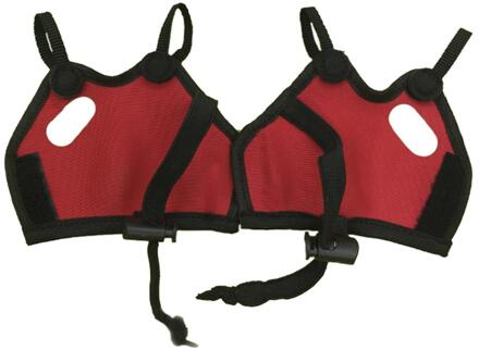 Beschermhoes Cover Voor Oculus Quest/Rift S VR Touch Controller Anti-skid Zweet Absorptie Handvat Grip Tijger sleeve Case rood