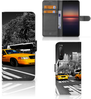 Beschermhoesje Sony Xperia 1 II Telefoon Hoesje New York Taxi