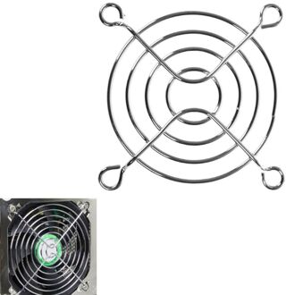 Bescherming Fan Netto Grille 6Cm Dia Iron Mesh Veiligheid Grid Voor Computer Case Fans