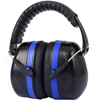 Bescherming Oorbeschermers Headset Noise Werk Oren Op Het Hoofd Oordoppen Anti-Noise Hoofdtelefoon Canceling Hoofdtelefoon Apparatuur Veiligheid H10-blauw