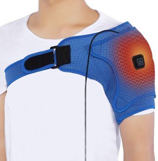 Bescherming Schouder Verwarming Pad Brace medische schouder wrap ondersteuning strap Bursitis Spieren Pijn