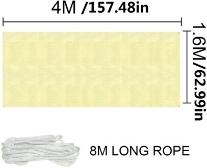 Bescherming Van Groente, Plant, Tuin Balkon Zonnescherm Netto Plant Netto Cover 4x1.6m