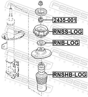 Beschermkap/Ashoes, schokdemper RNSHBLOG