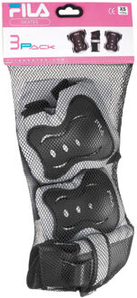 Beschermset Fila Jr. Girl Zwart/Grijs