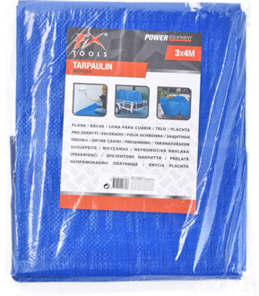 Beschermzeil blauw 3 x 4 meter