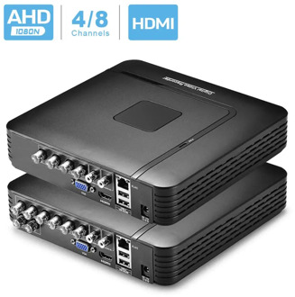 BESDER 4 Channel 8 Channel AHD DVR Surveillance Security CCTV Recorder DVR 4CH 720P / 8CH 1080N Hybrid DVR For Analog AHD IP