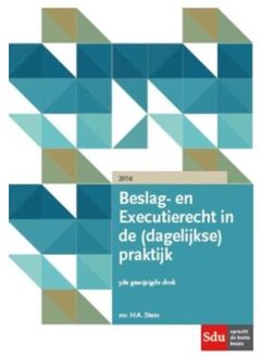 Beslag- en Executierecht in de (dagelijkse) praktijk - Boek H.A. Stein (9012398282)