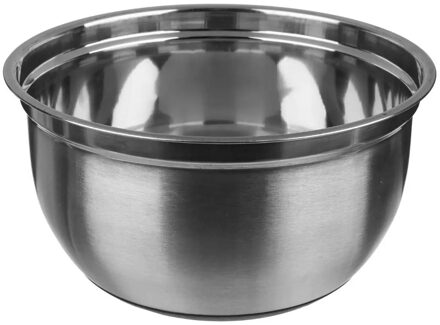Beslagkom - RVS - met antislip - 2,9 liter - mengkom - 26 x 14 cm