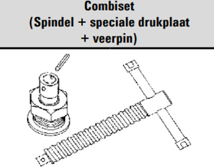 Bessey 3100401 | Onderdeel spindel met moer - 3100401